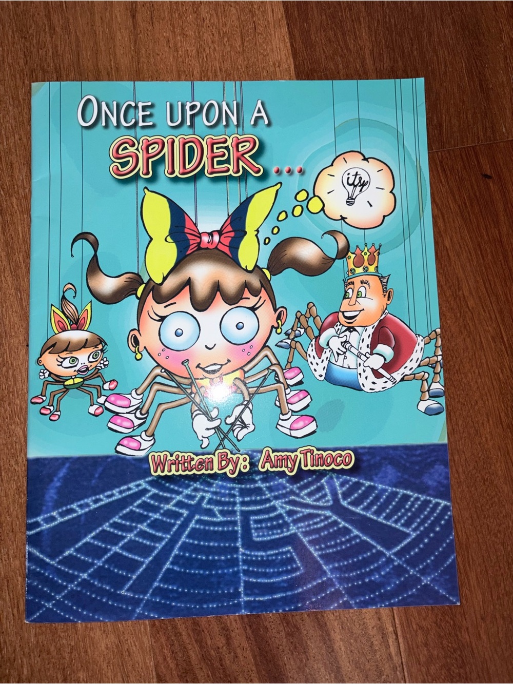 Once Upon a Spider kids book